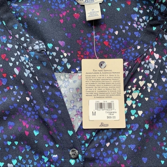 Bass long sleeve heart top - Picture 11 of 12